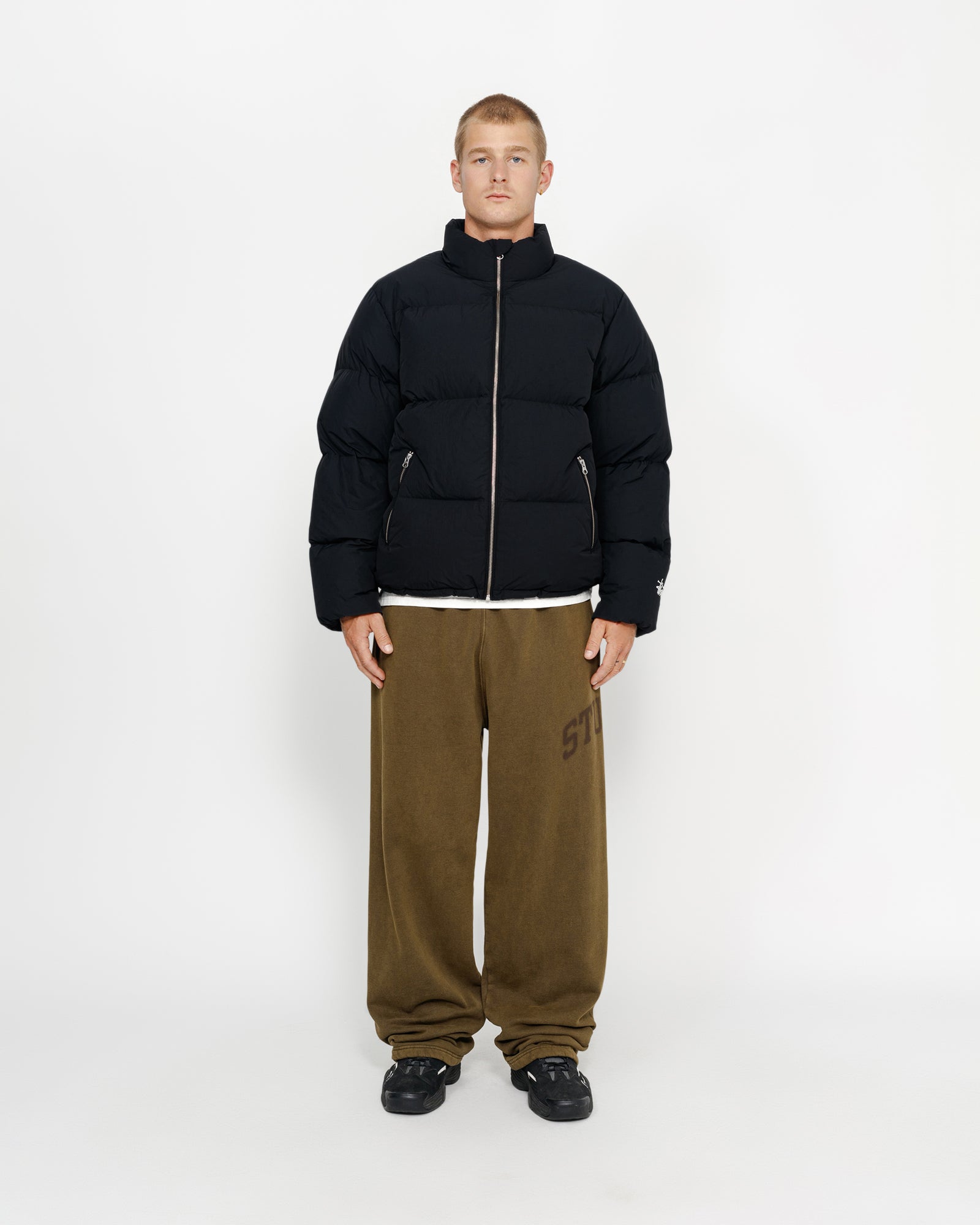 Down Puffer Nylon in black – Stüssy