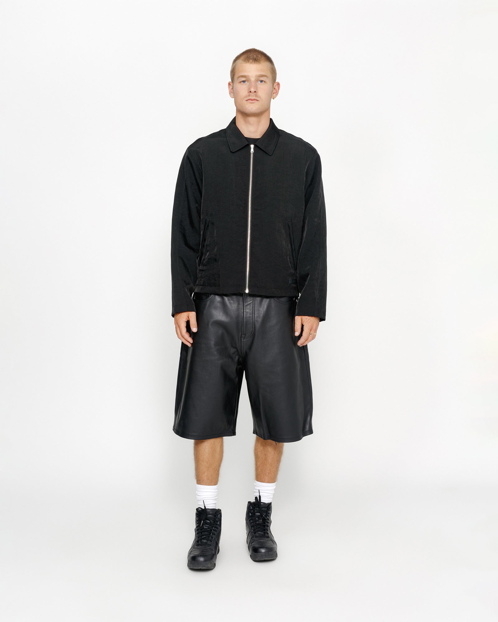 SS Link Nylon Club Jacket in black – Stüssy