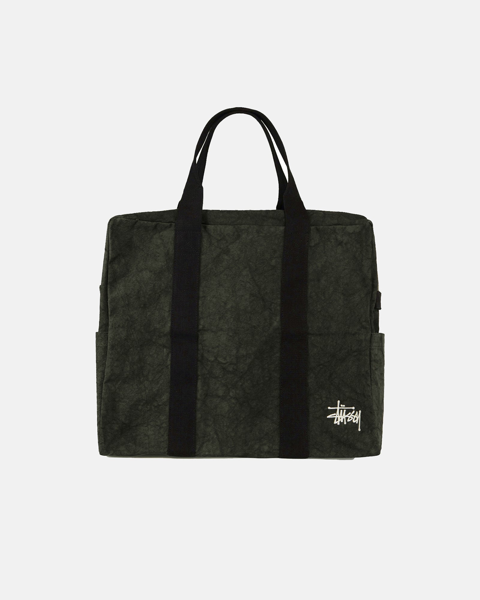 Stussy deals black crossbody shoulder handbag bag