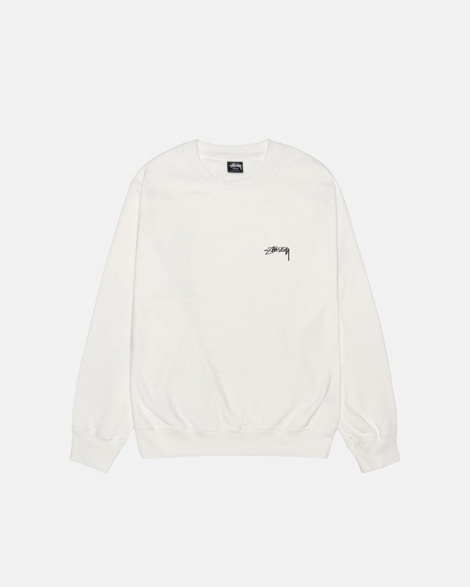 Smooth Stock Crew Pigment Dyed in natural 2 – Stüssy