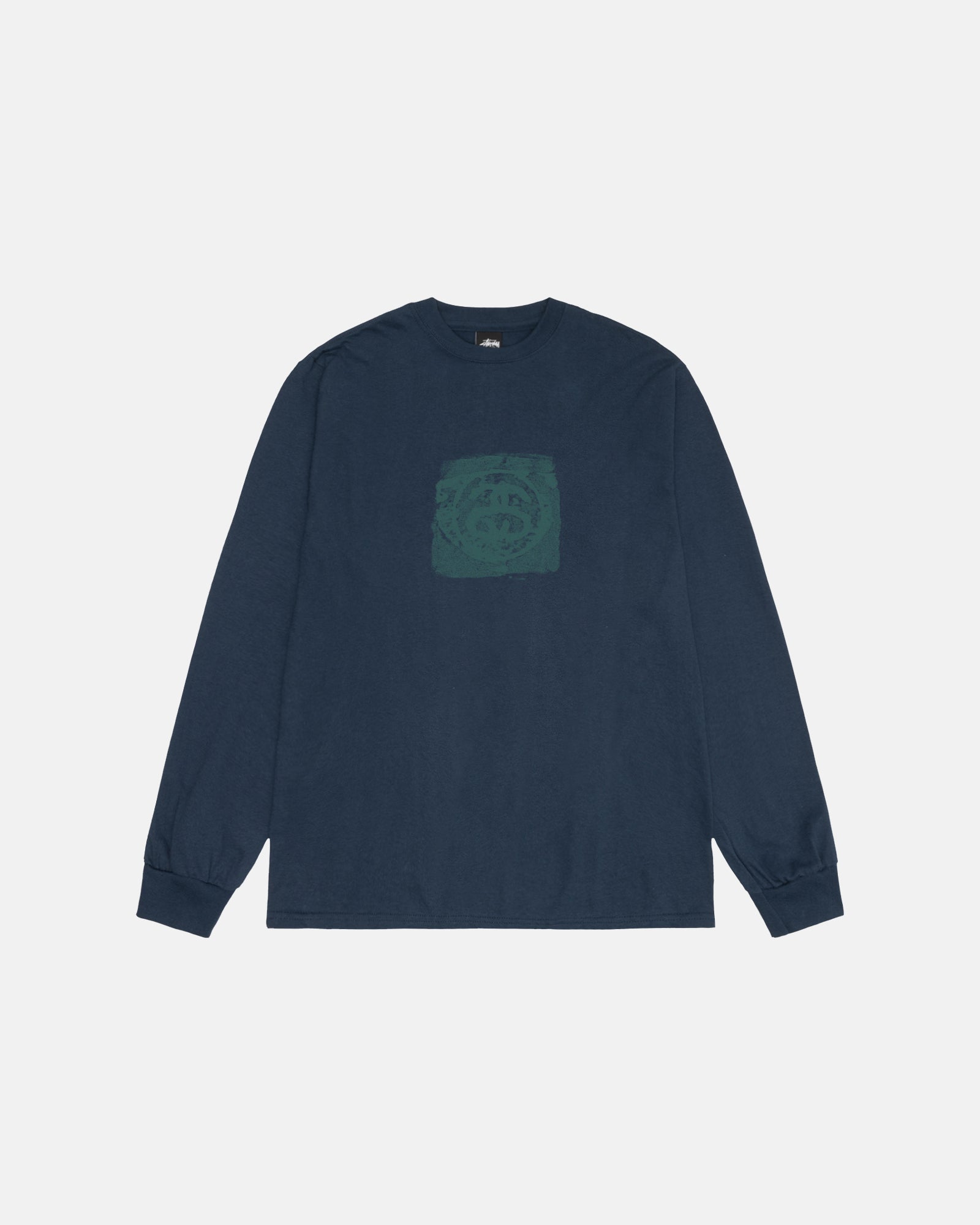 Mono LS Tee in navy – Stüssy