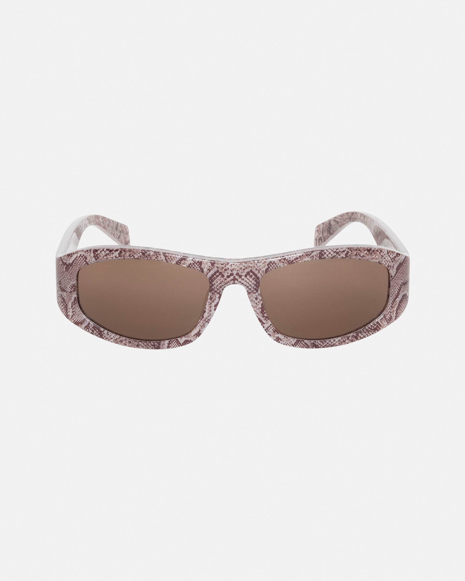 Landon Sunglasses in snake skin/brown – Stüssy