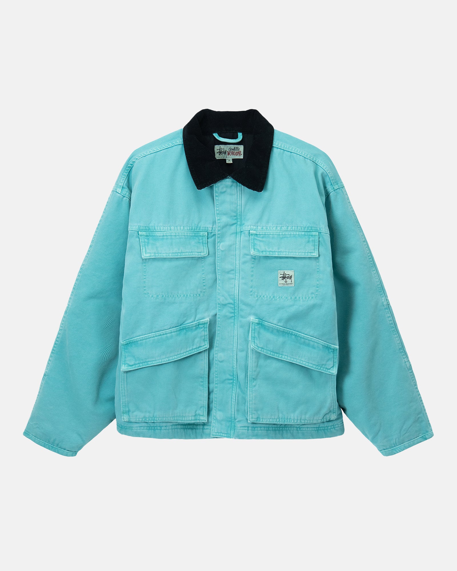 WASHED CANVAS SHOP JACKET