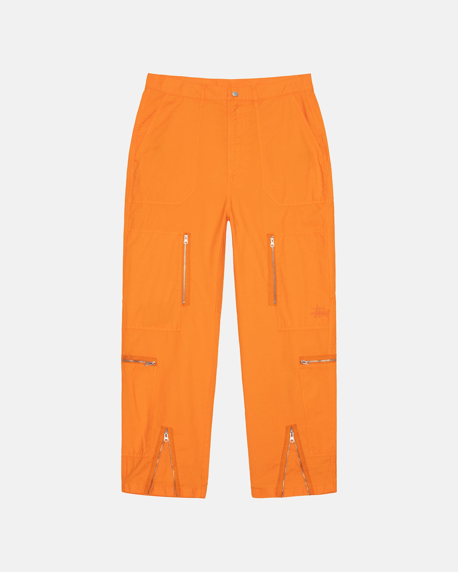 Flight Pant NyCo Pigment Dyed in orange – Stüssy