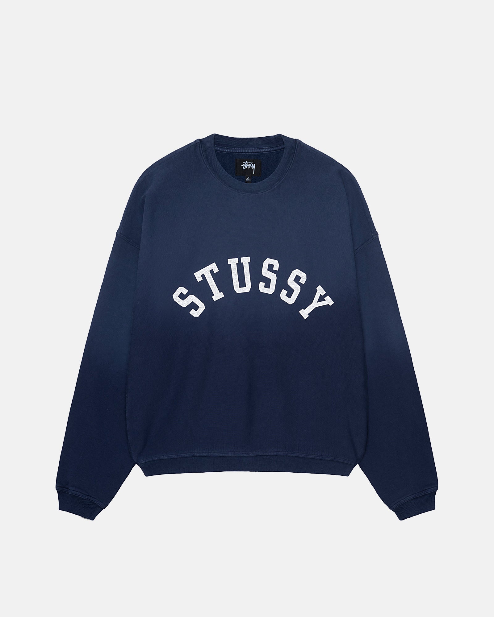 STUSSY SUN FADED OVERSIZED CREW - スウェット