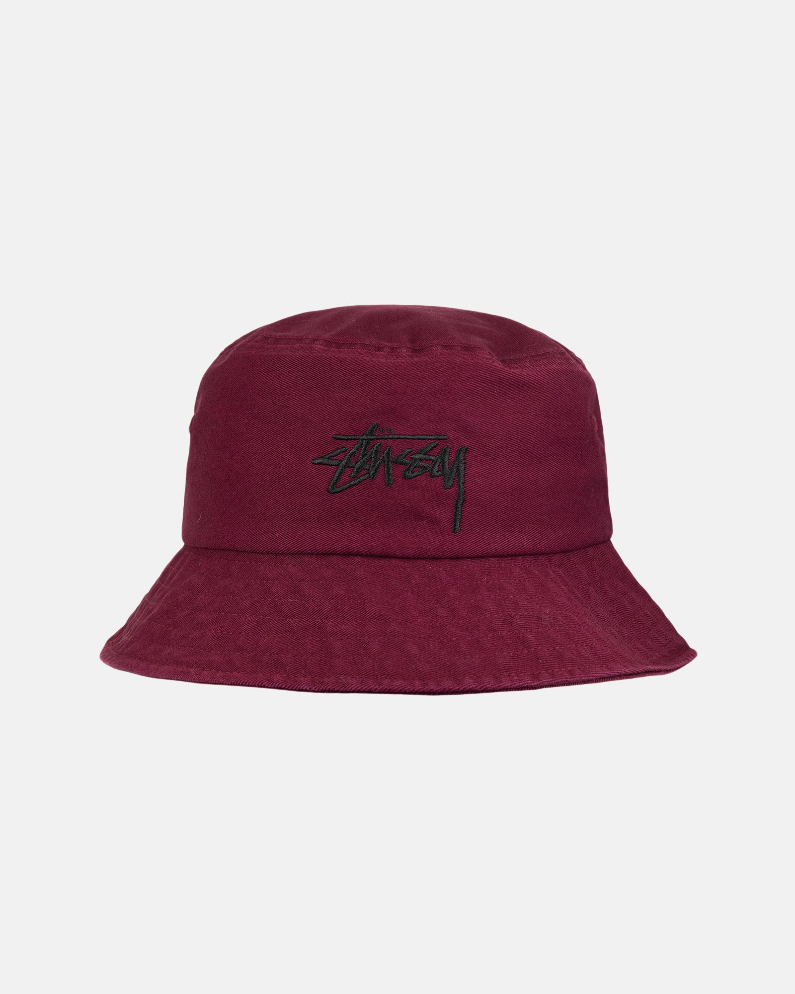 STUSSY ストックロゴ バケットハット L/XL-