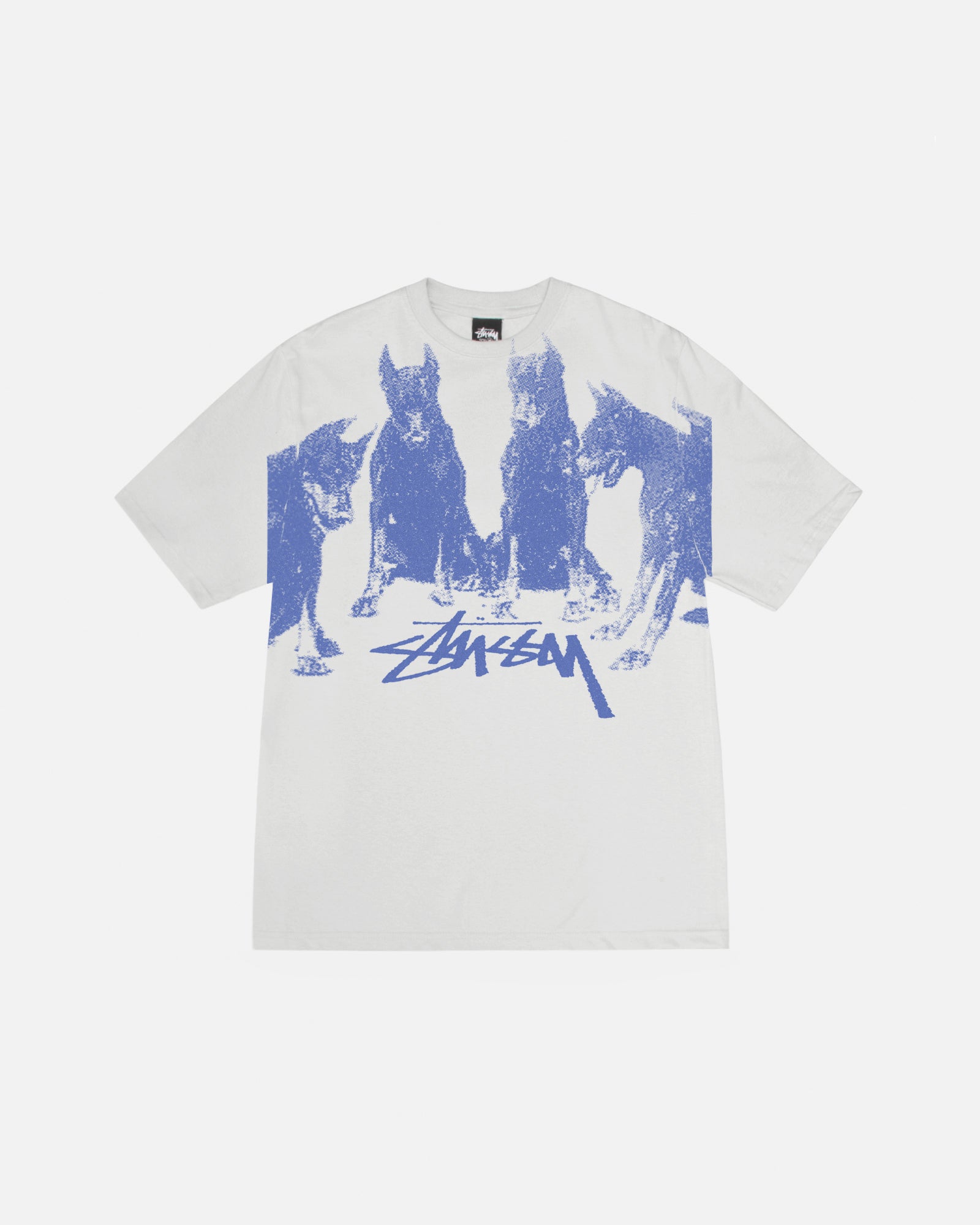 STUSSY DOBERMANS TEE FOG M ステューシー 4792円引き - n3quimica.com.br