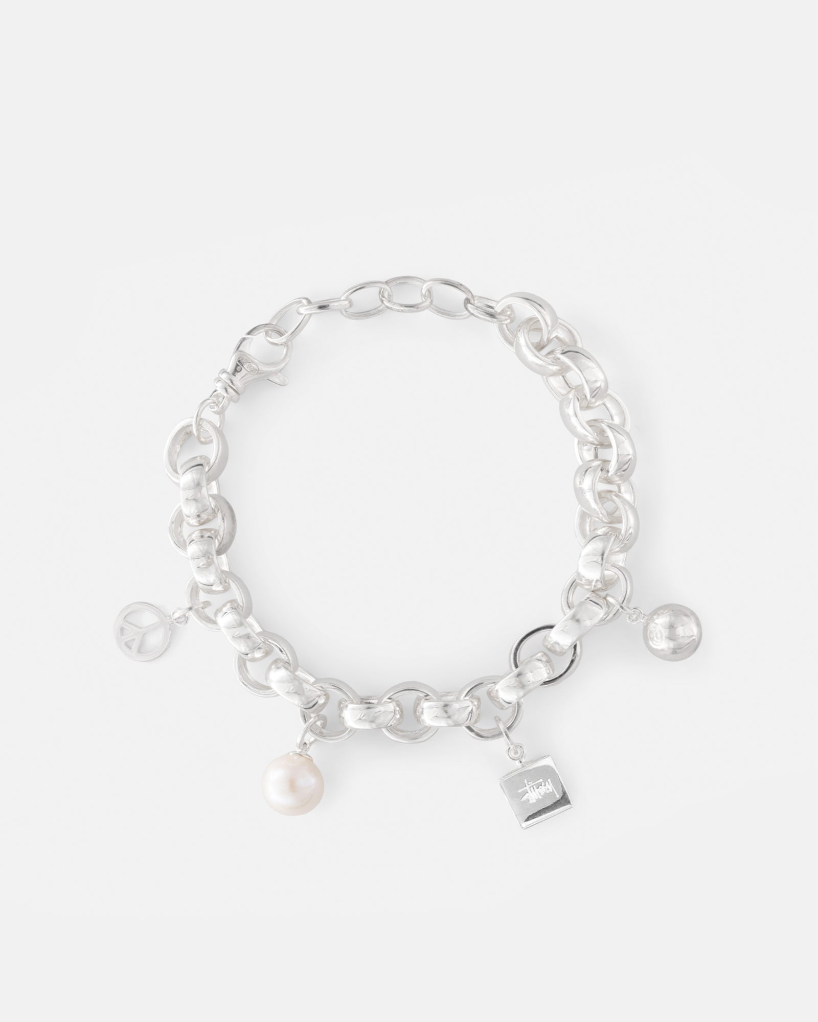 ICON CHARM BRACELET STERLING SILVER