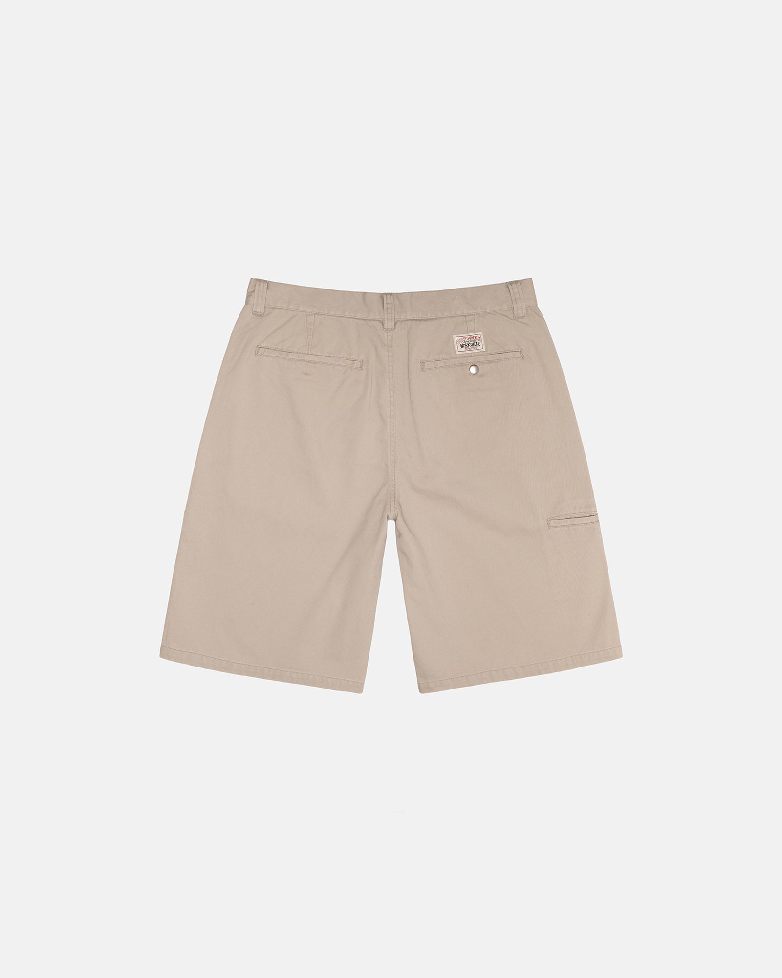 Khaki fashion shorts for work