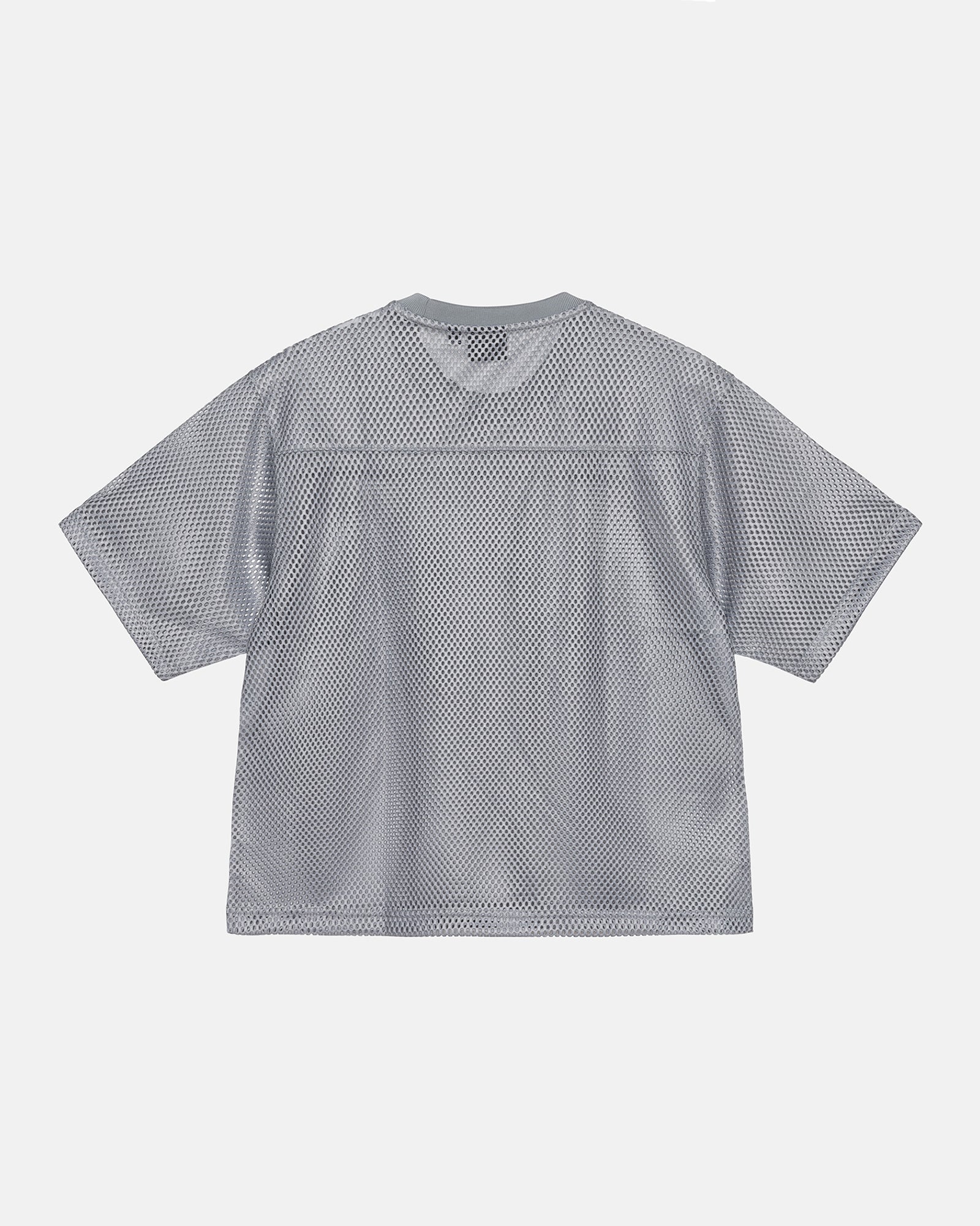 STÜSSY STÜSSY SPORT JERSEY SILVER SHORTSLEEVE