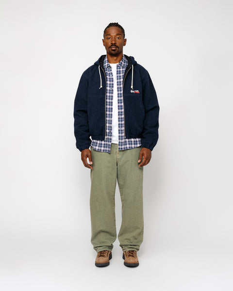 Work Jacket Insulated Canvas in navy – Stüssy