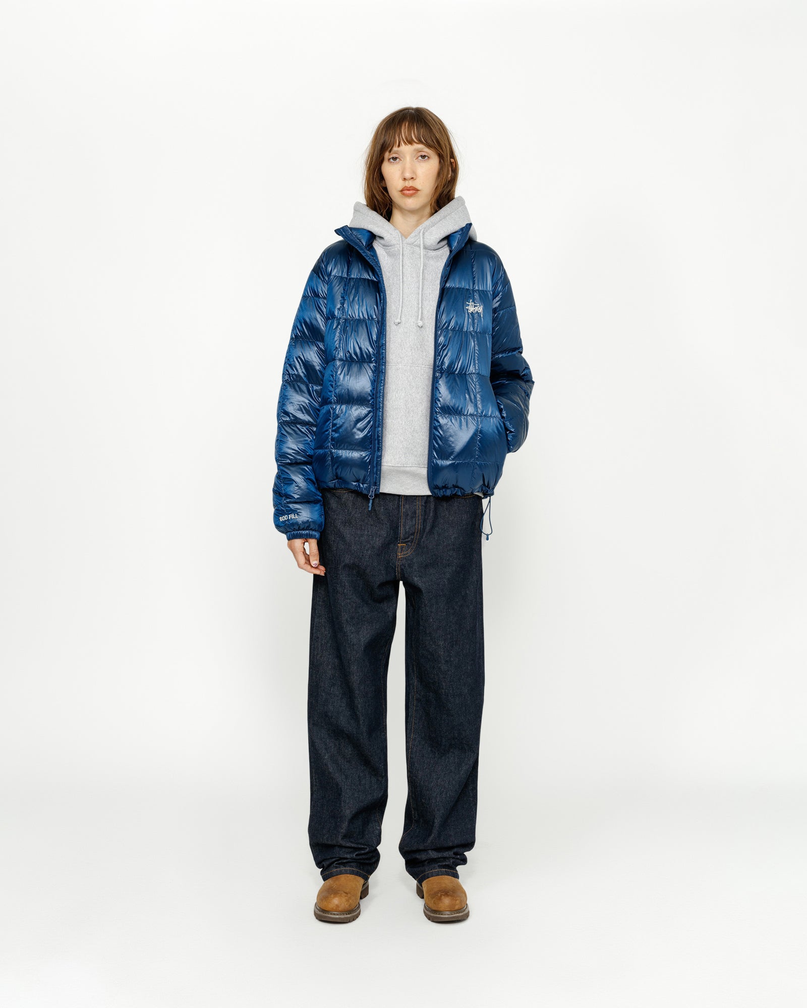 Midweight Puffer in royal – Stüssy