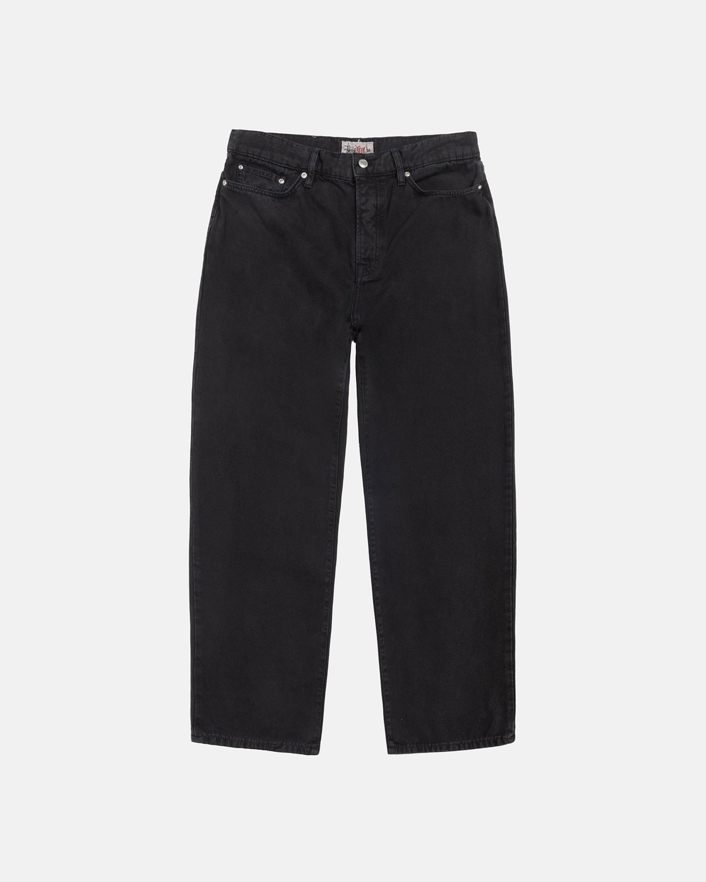 Big Ol' Jean Washed Canvas in black – Stüssy