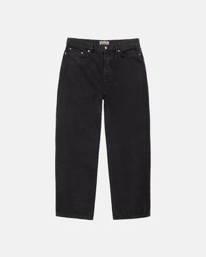 Big Ol' Jean Washed Canvas in black – Stüssy