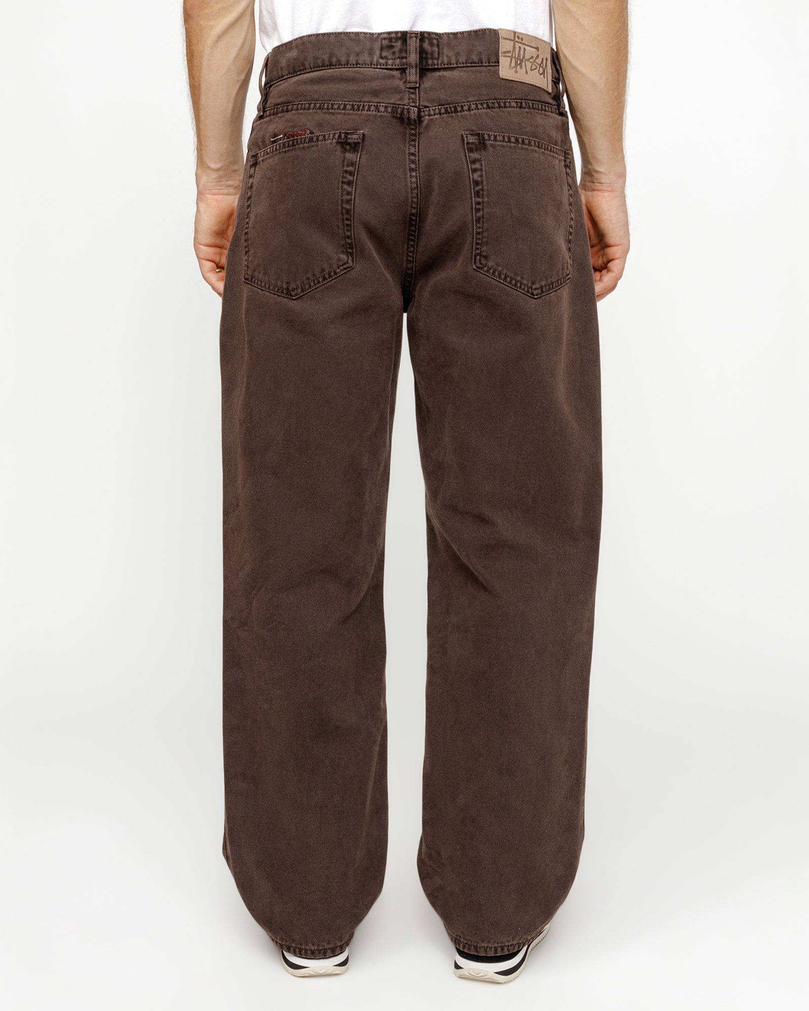 Classic Jean Washed Canvas in brown – Stüssy