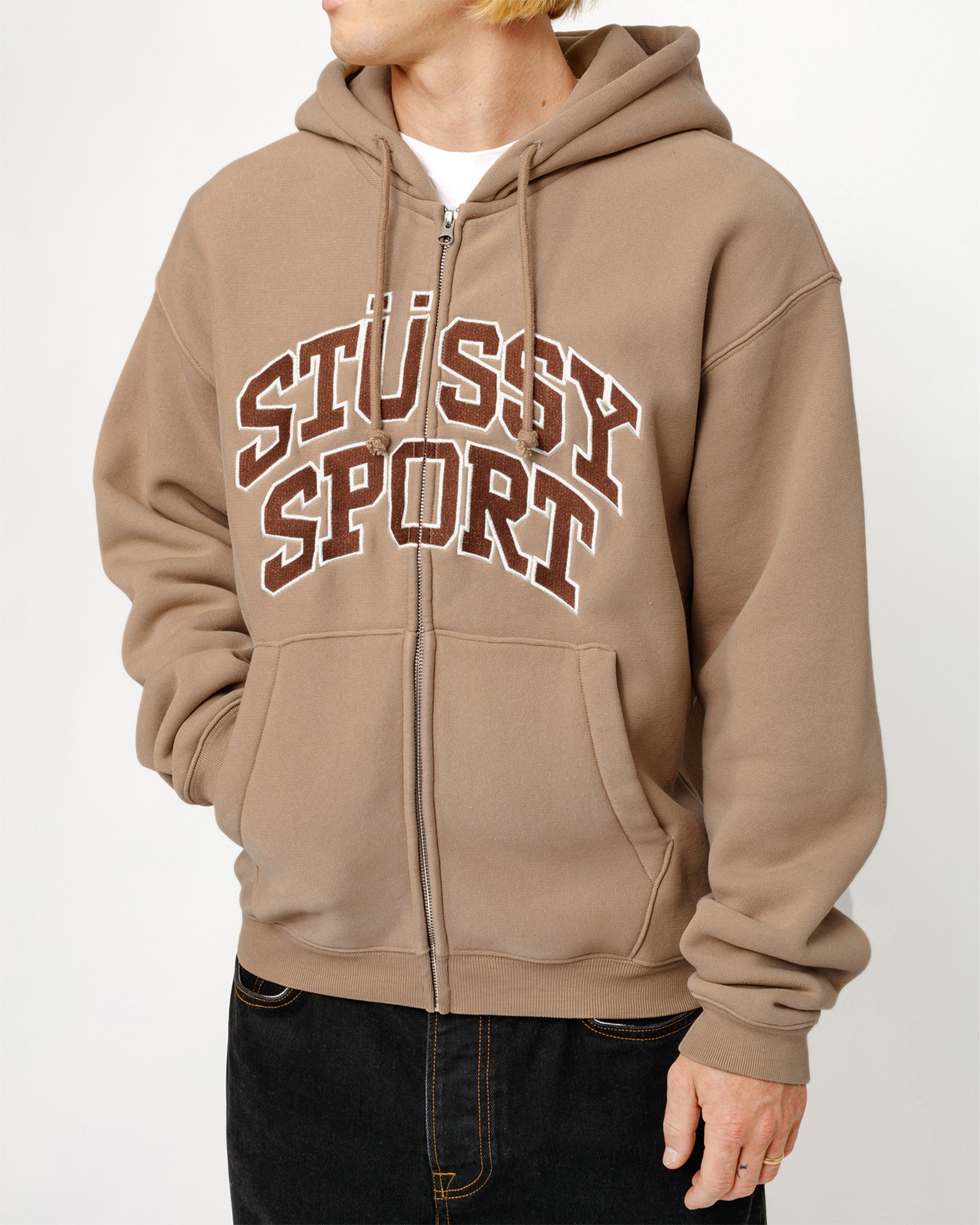 STÜSSY SPORT ZIP HOODIE