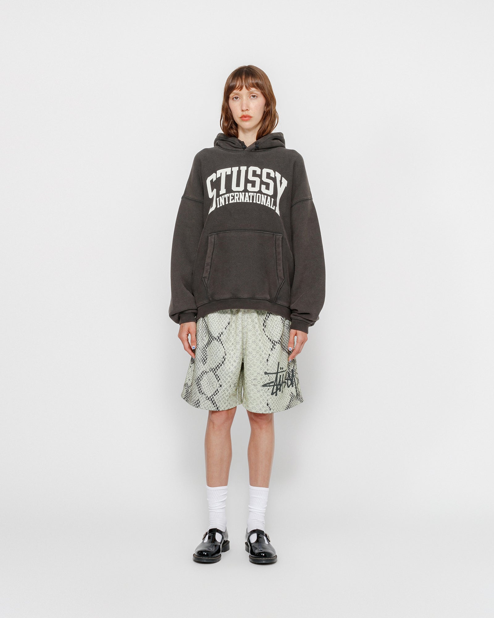 Stussy hoodie fit online