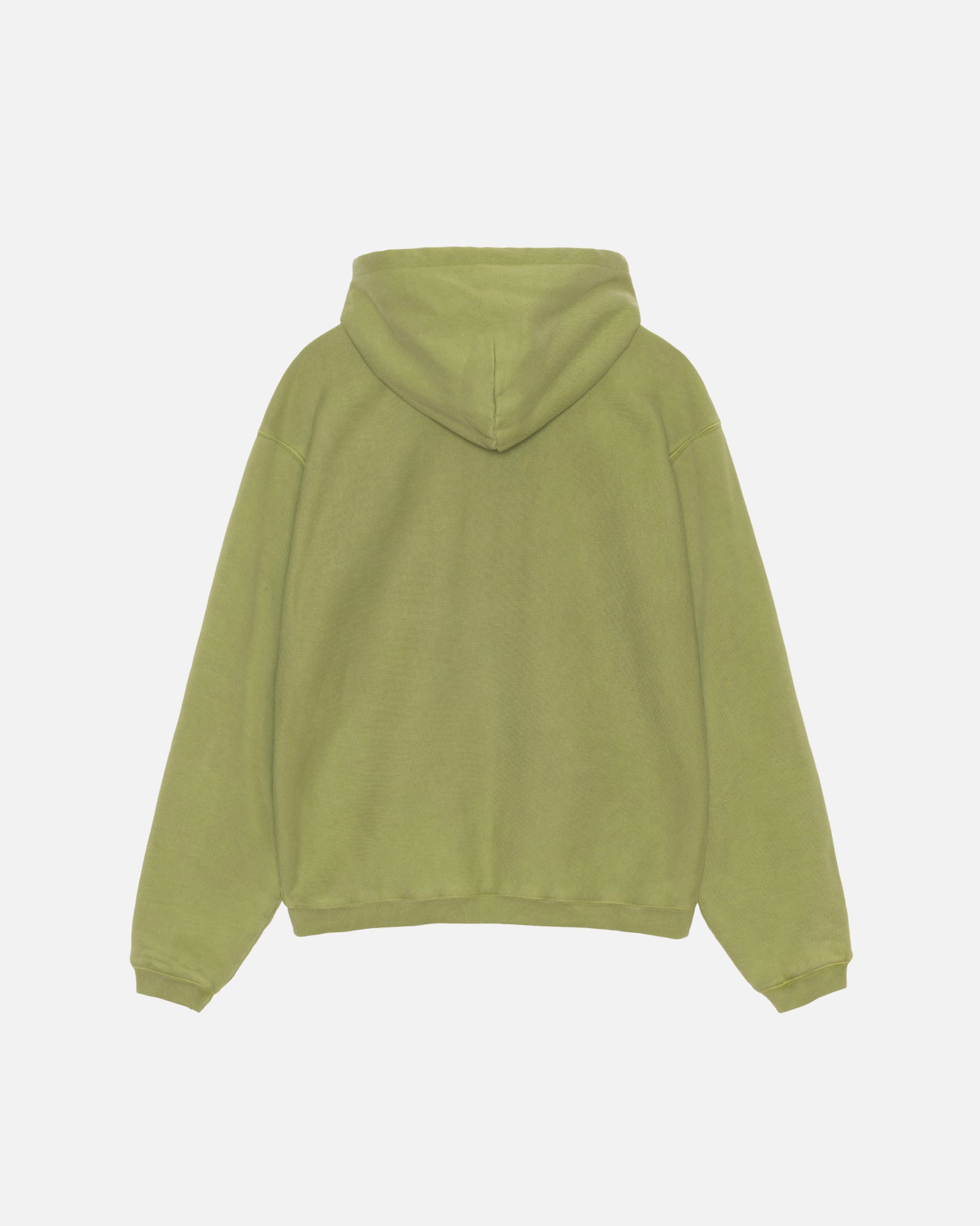 Stussy green zip up hoodie sale