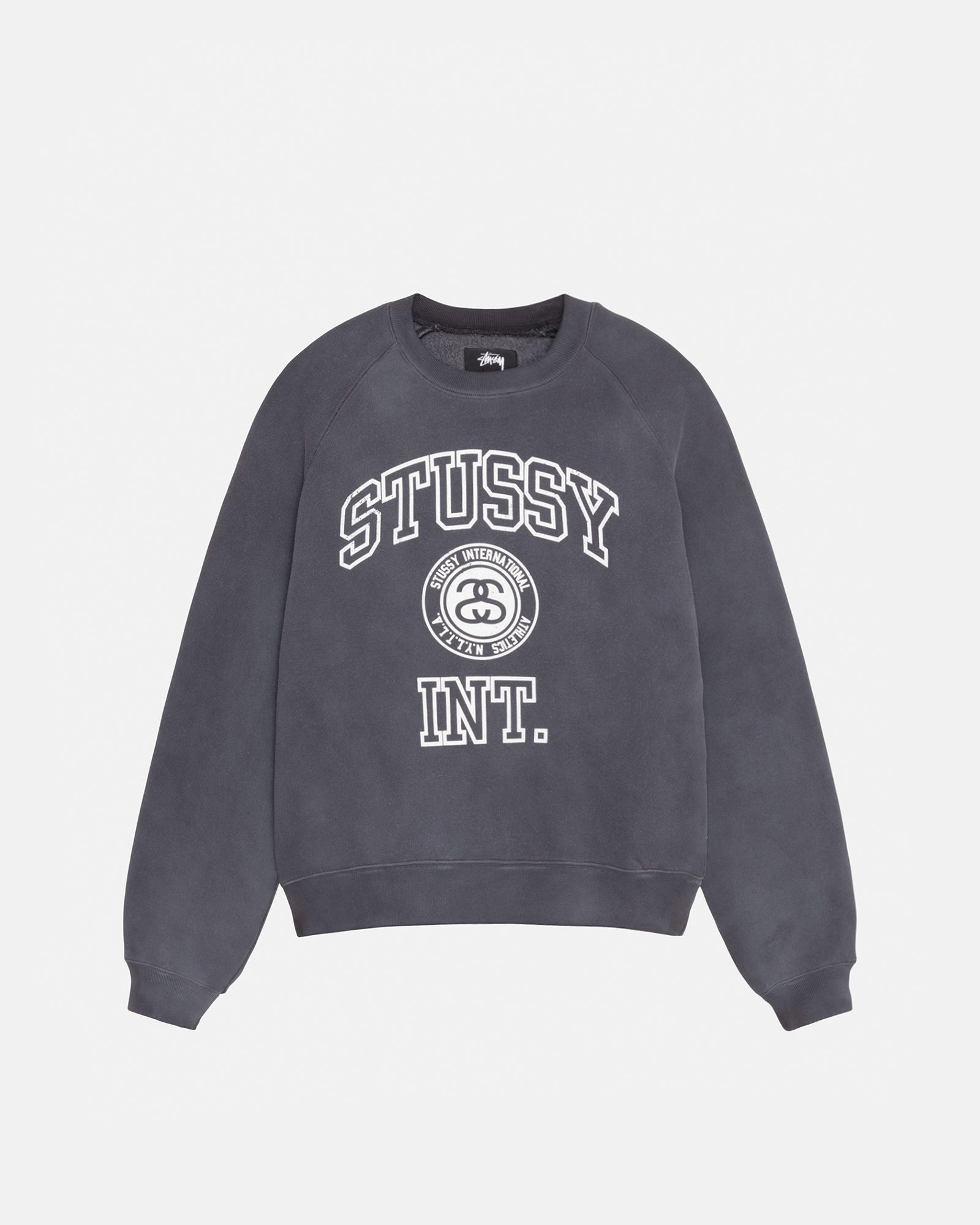 Stussy authentic Crewneck Sweater — Gray/Grey