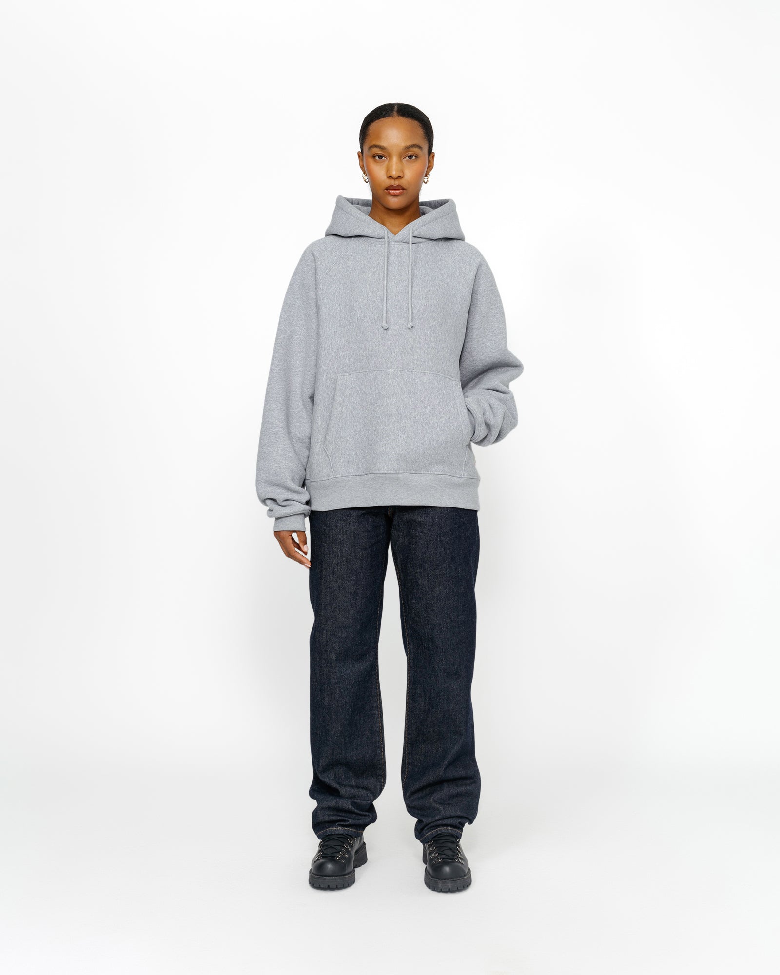 Stussy Grey Autumn Fashion Hoodie - M orders