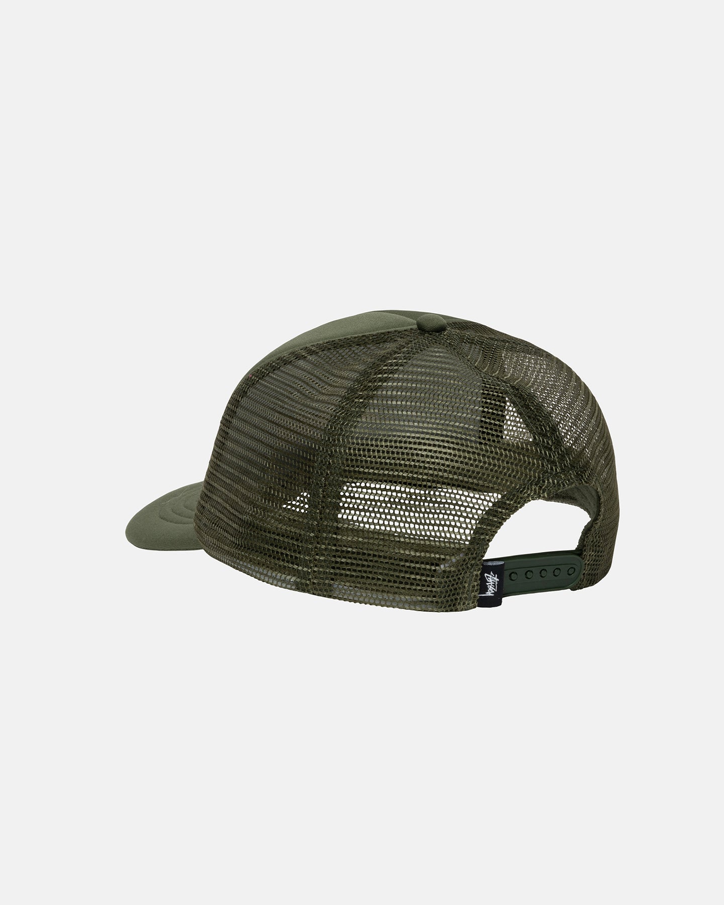 Trucker Big Basic Snapback In Deep Green – Stüssy