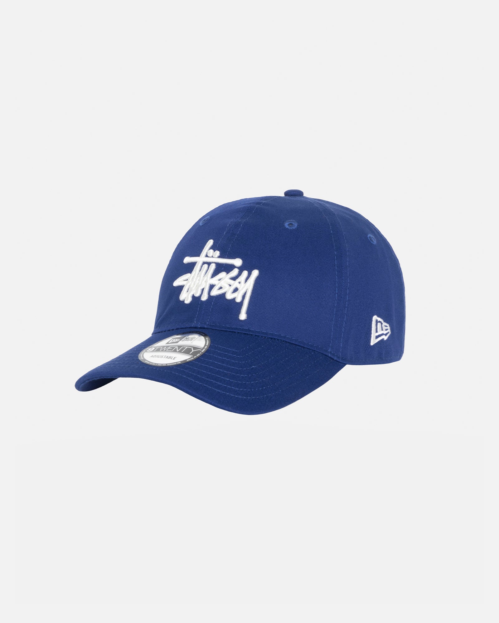 New Era 9Twenty Basic Strapback in dark royal – Stüssy