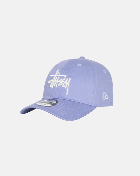 STÜSSY NEW ERA 9TWENTY BASIC STRAPBACK LAVENDER HEADWEAR