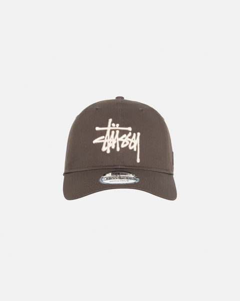 New Era 9Twenty Basic Strapback in walnut – Stüssy