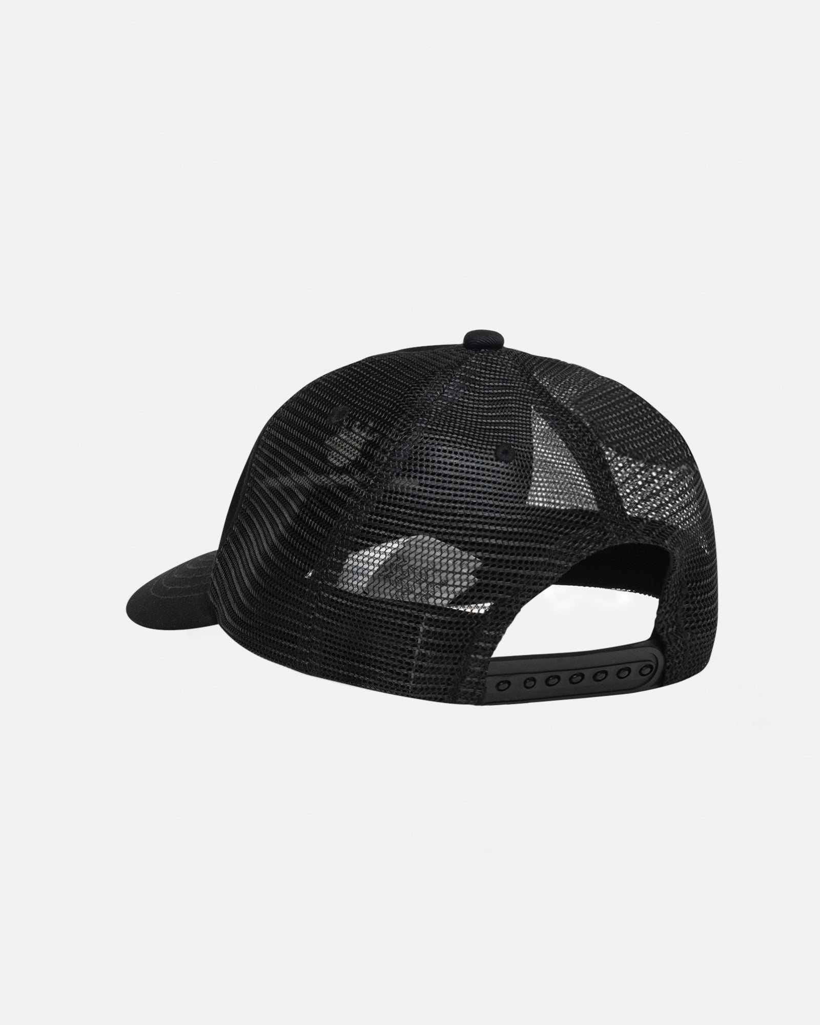 Low Profile Design Corp Trucker Snapback in black – Stüssy