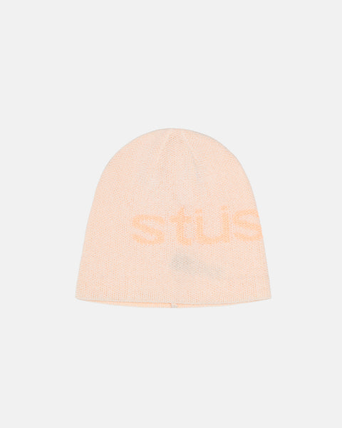 STÜSSY SKULLCAP HELVETICA UV WHITE HEADWEAR