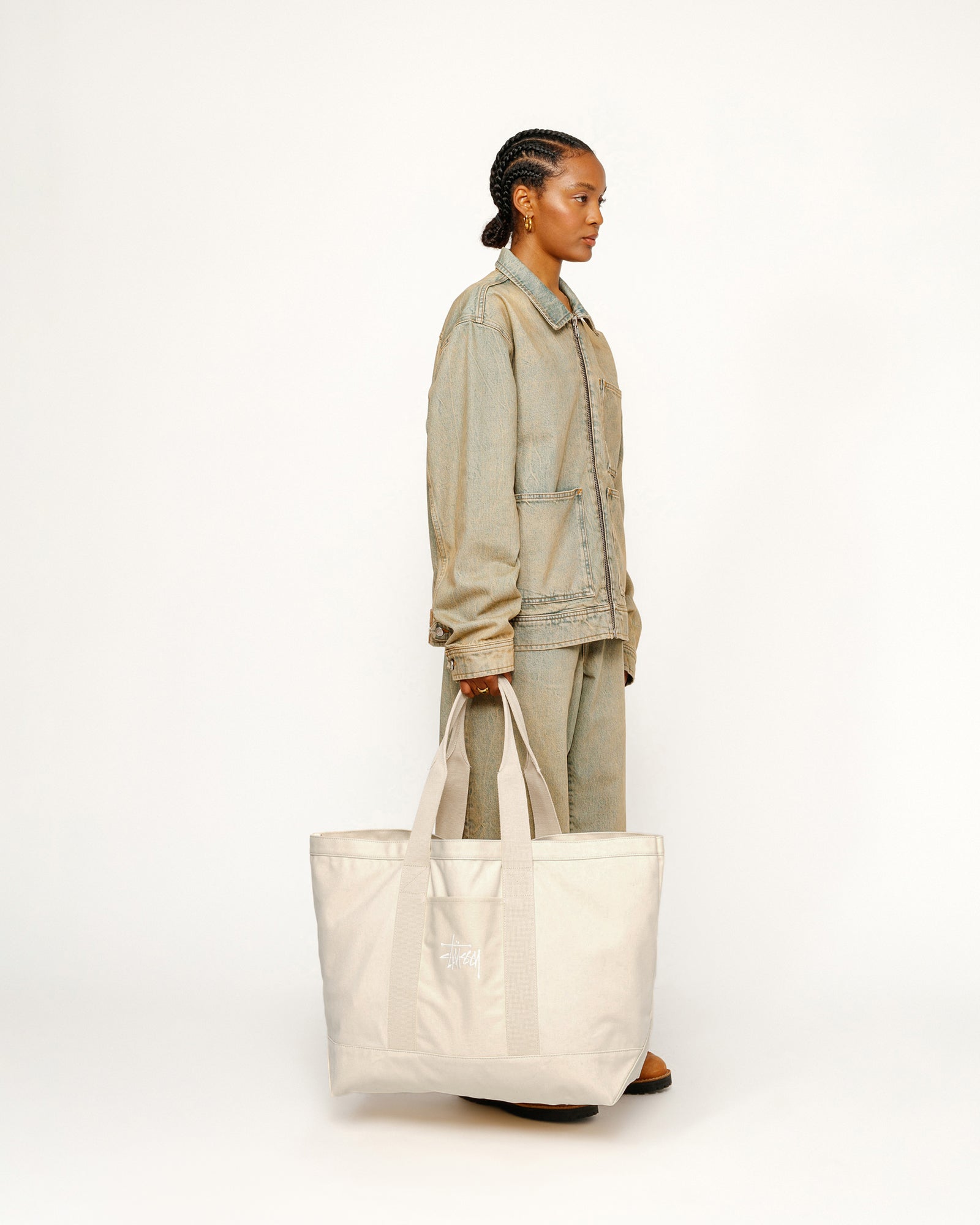 Canvas Extra Large Tote Bag - Unisex Bags & Accessories | Stüssy