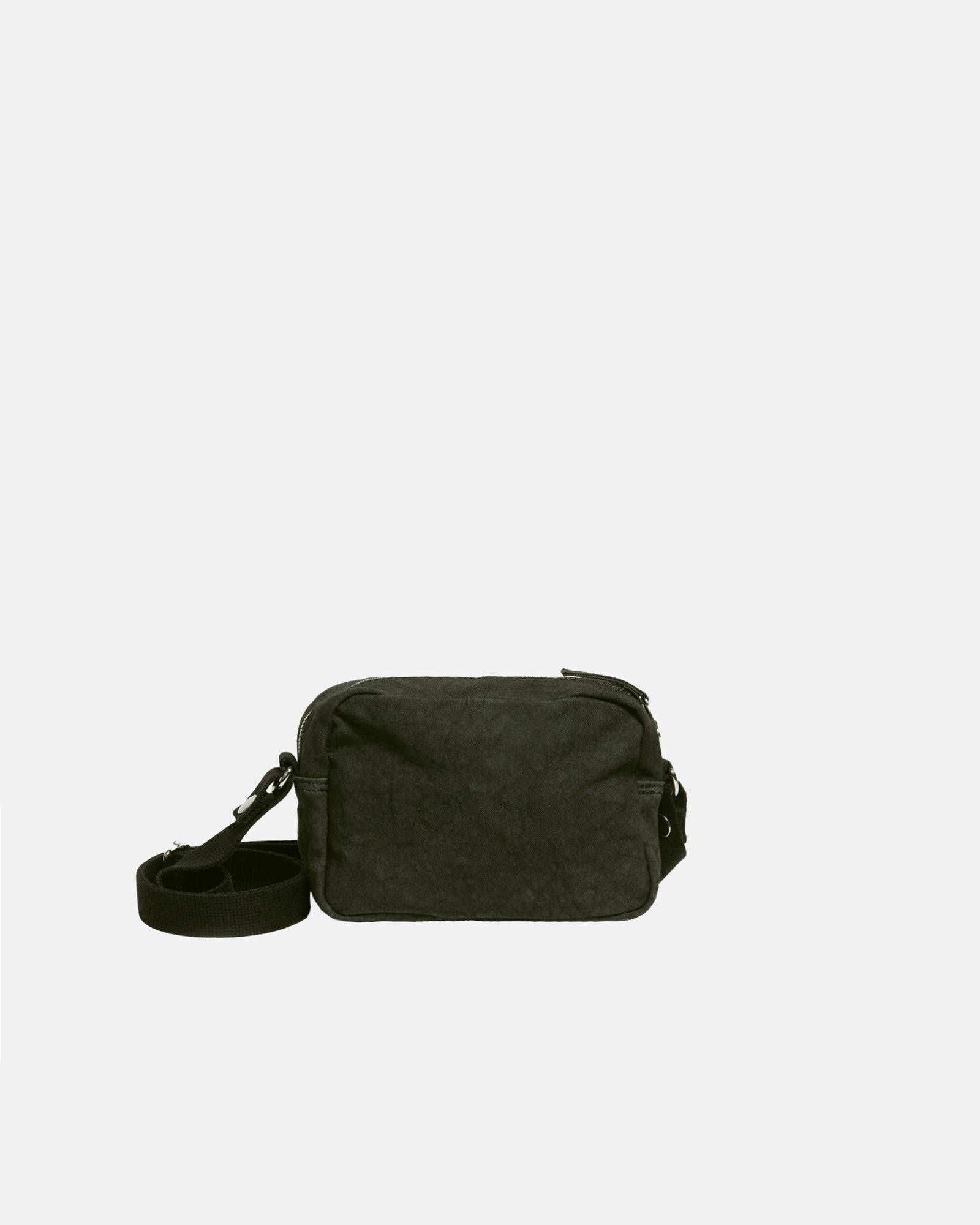 Canvas Side Pouch in washed black – Stüssy