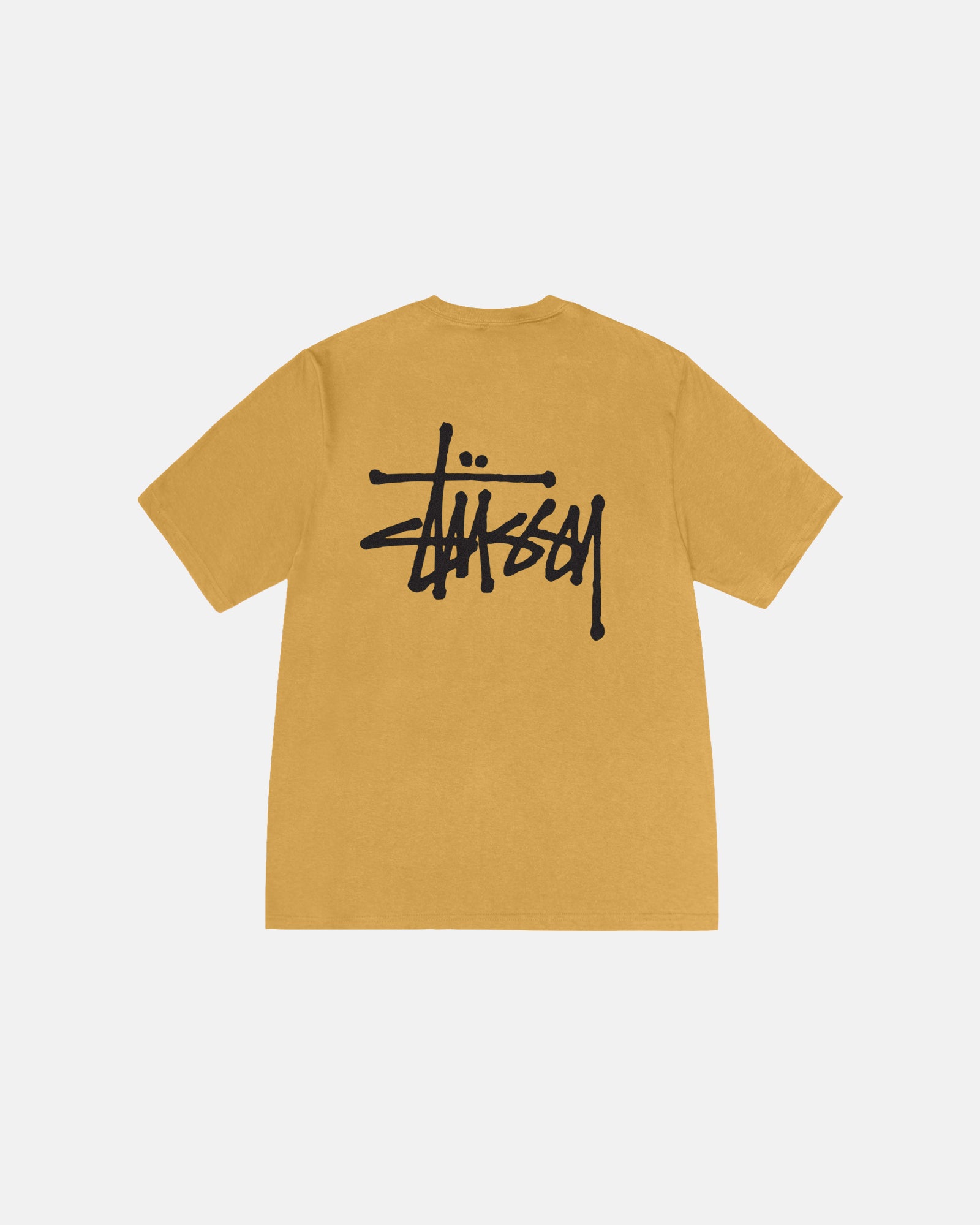 BASIC STÜSSY TEE CURRY SHORTSLEEVE