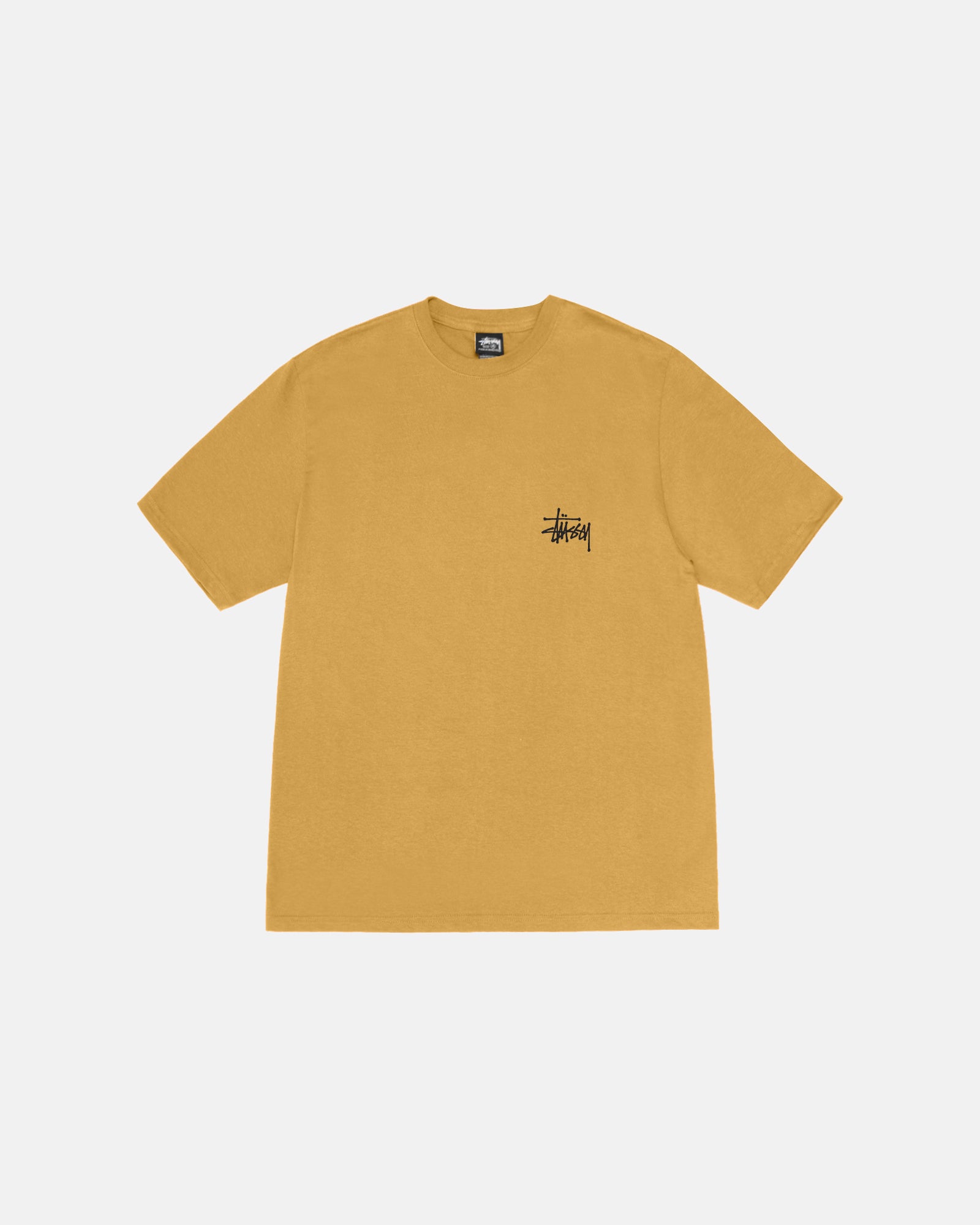 BASIC STÜSSY TEE CURRY SHORTSLEEVE