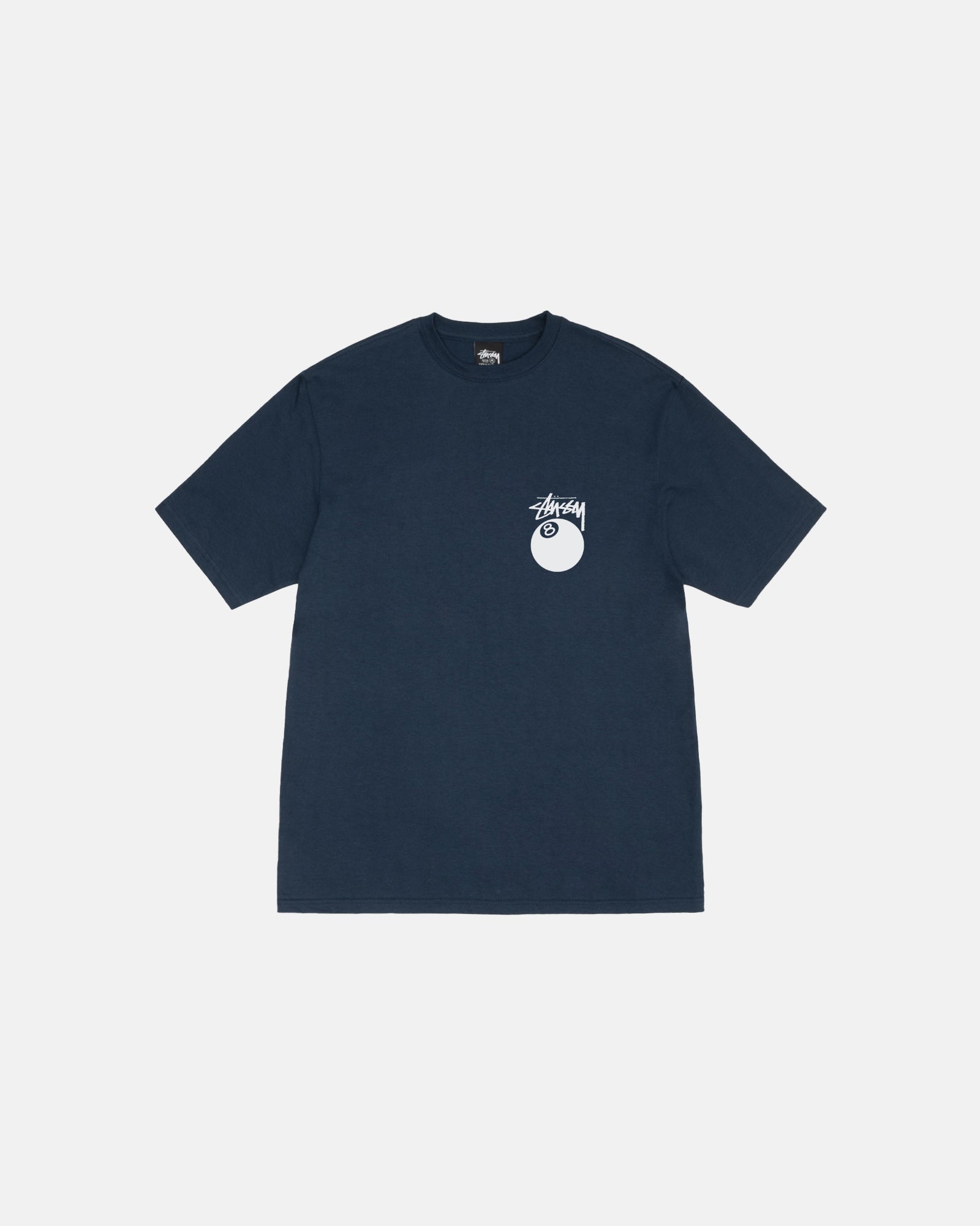 8 Ball Tee in navy Stussy