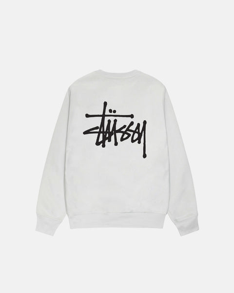 NEW STUSSY BASIC TIE DYE popular CREWNECK SWEATSHIRT SZ MEDIUM