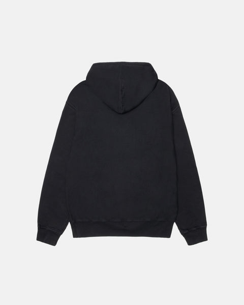 SMOOTH STOCK HOODIE PIGMENT DYED