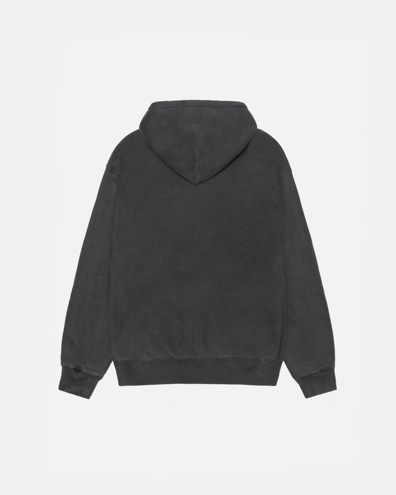 Smooth Stock Hoodie Pigment Dyed in black – Stüssy