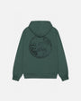 DOT STAMP HOODIE PIGMENT DYED