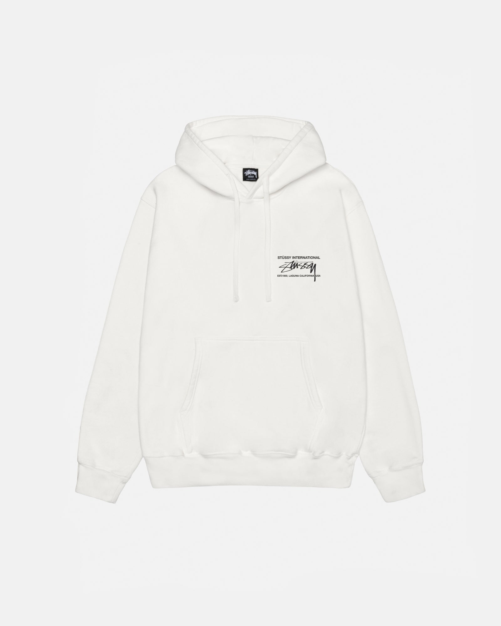 Smooth International Hoodie Pigment Dyed in natural Stussy