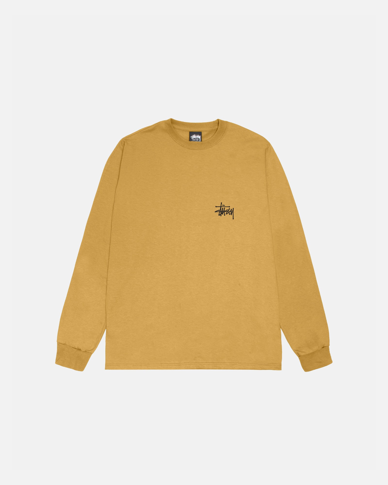 BASIC STÜSSY LS TEE CURRY LONGSLEEVE