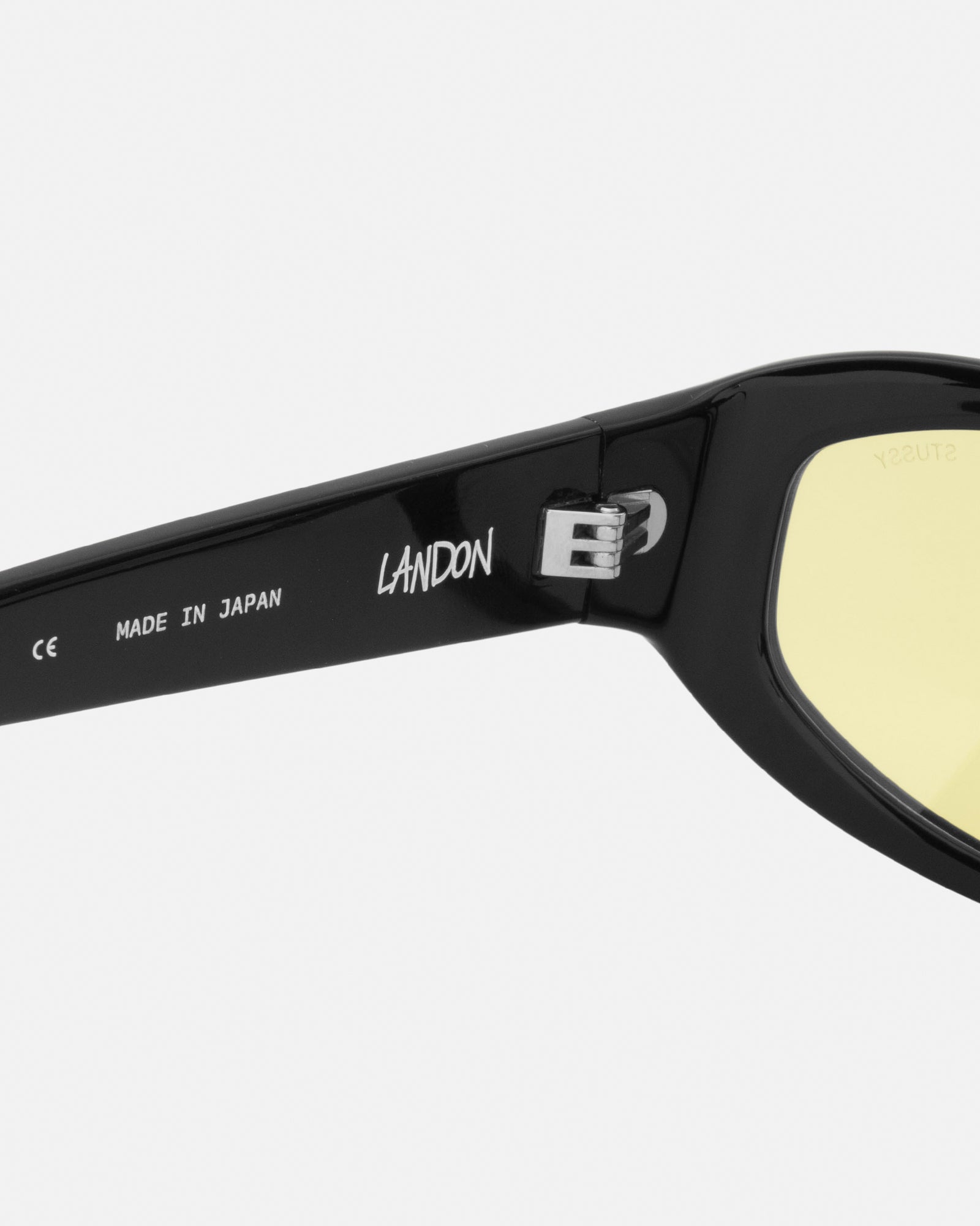 Landon Sunglasses in black / yellow – Stüssy