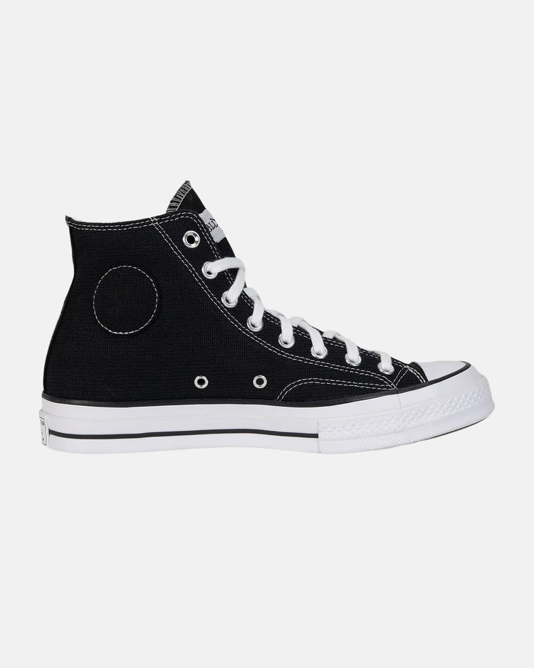 Stüssy & Converse Chuck 70 Hi in black/white - Stüssy