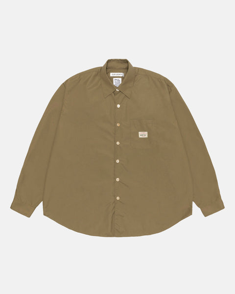 Olive Nylon Ripstop | hero:main:collection:new-arrivals,shirts,all
