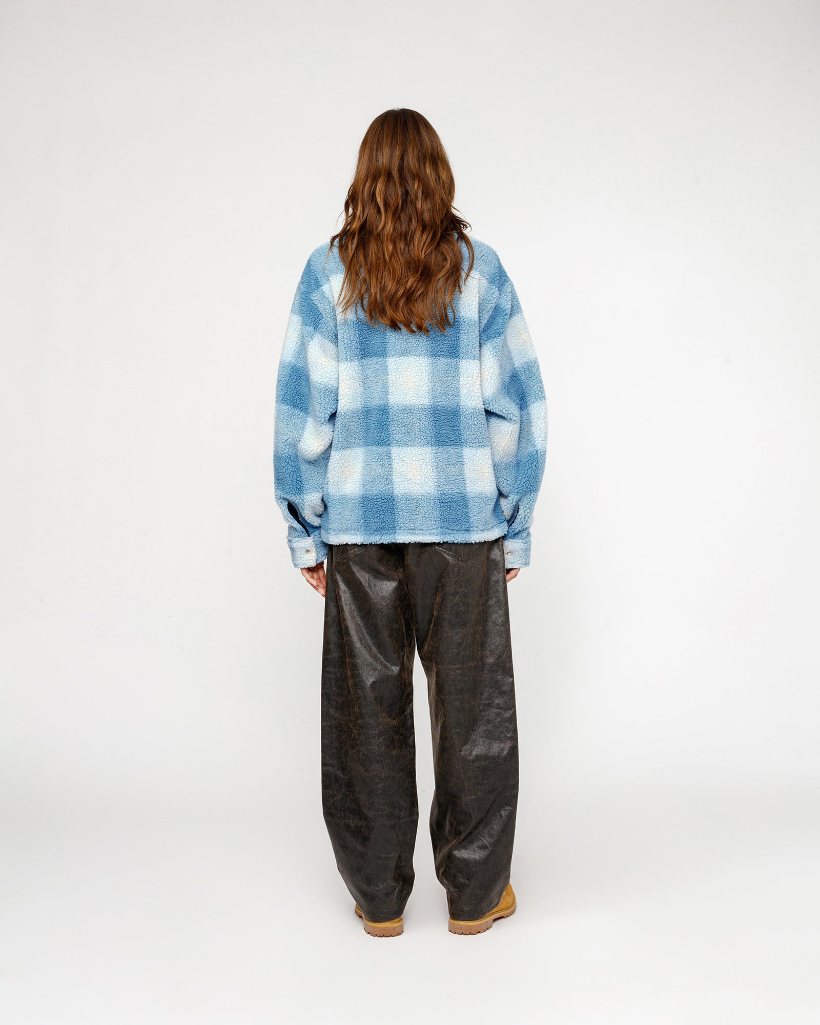 ZIP SHERPA SHADOW PLAID