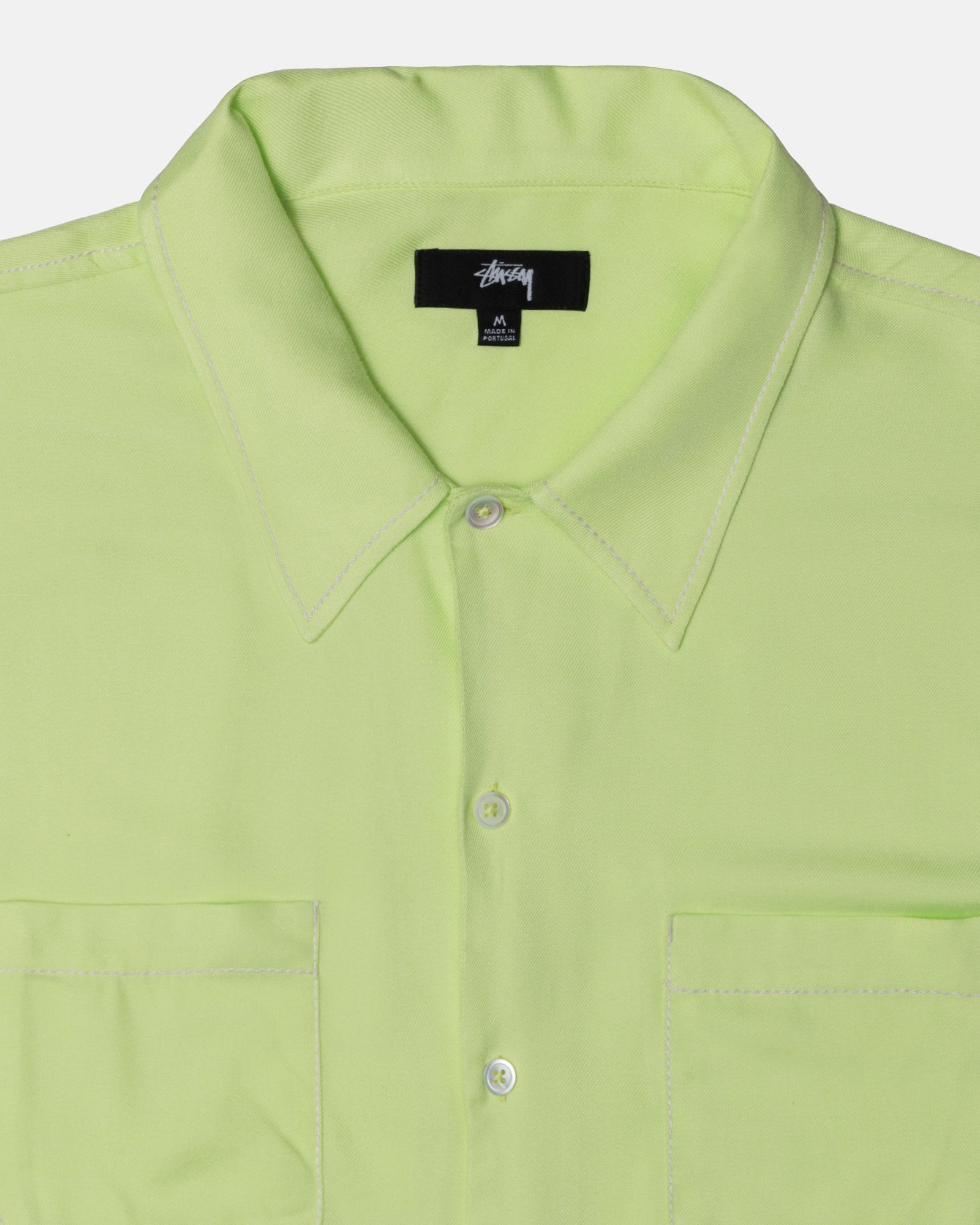 CONTRAST PICK STITCHED SHIRT