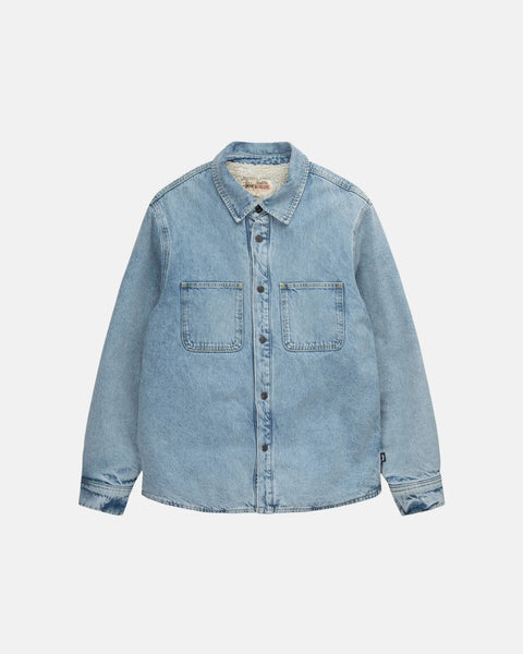 SHERPA LINED DENIM SHIRT