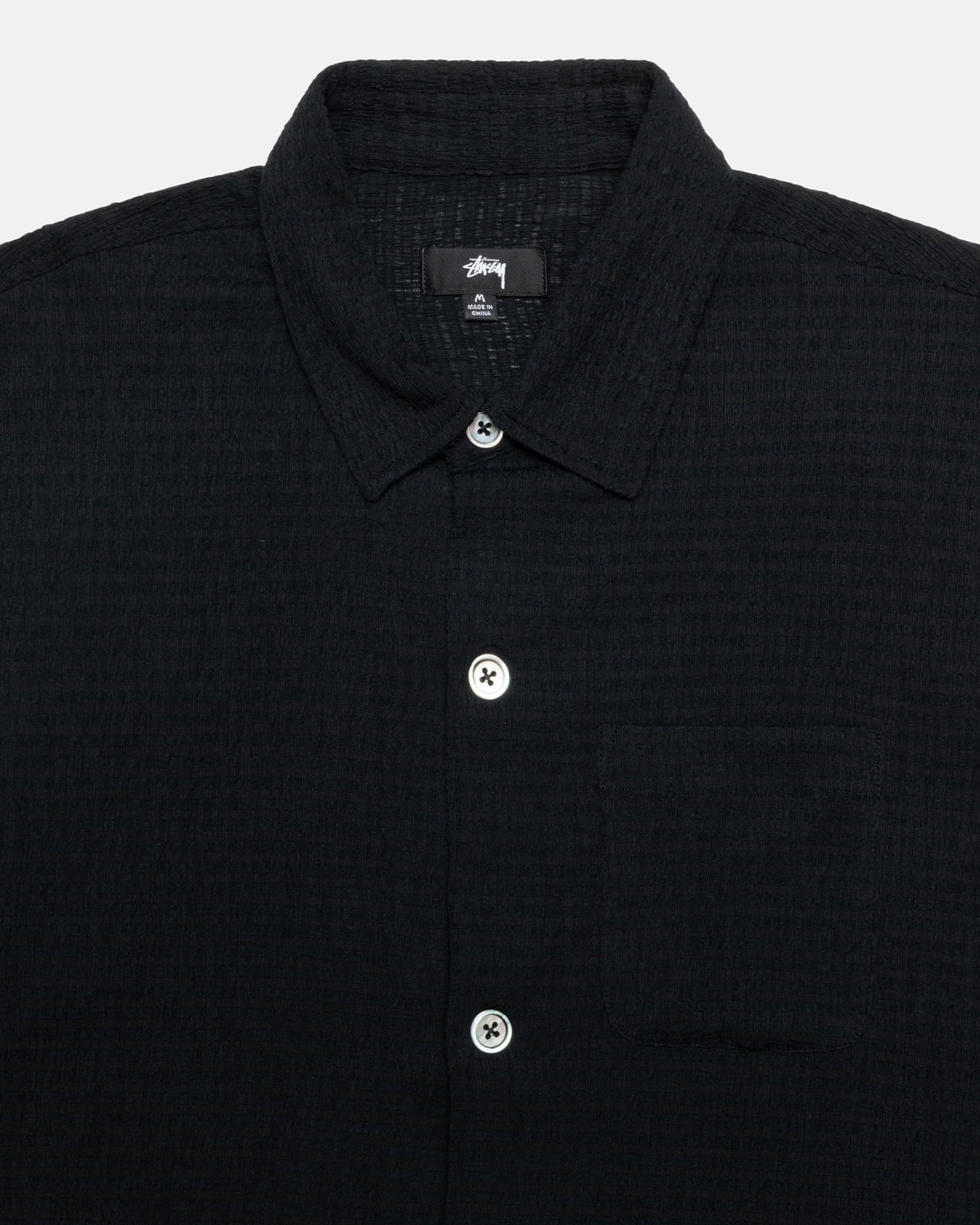 WRINKLY GINGHAM SS SHIRT