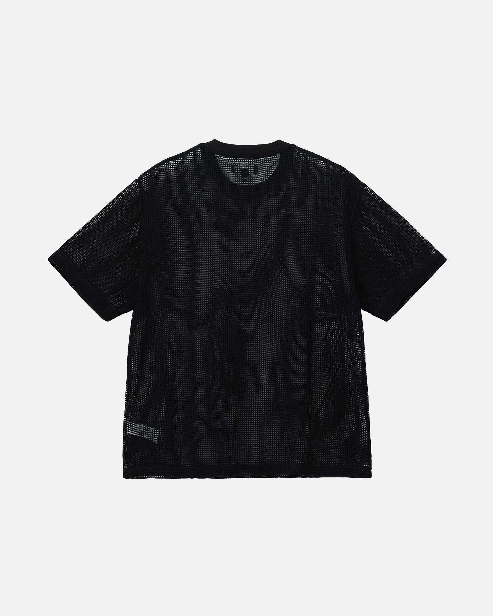 COTTON MESH SS CREW