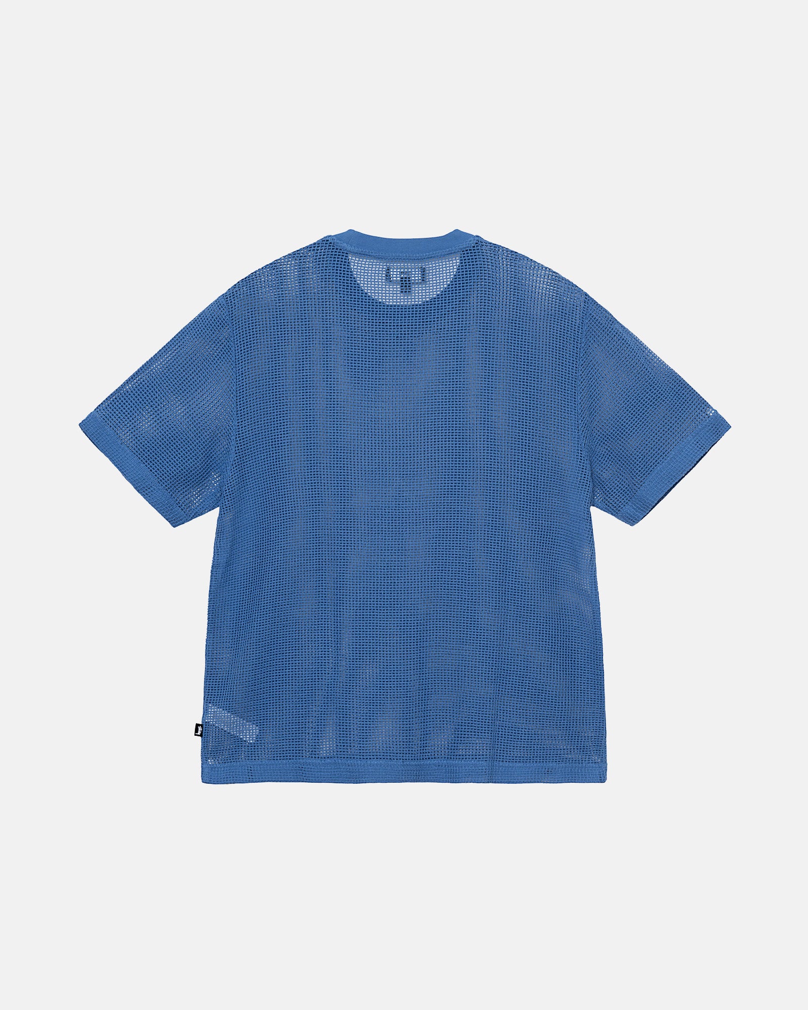 COTTON MESH SS CREW